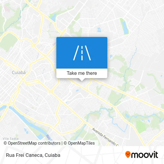 Rua Frei Caneca map