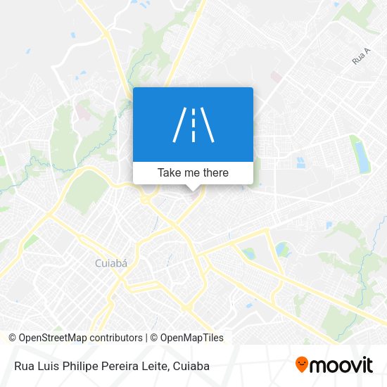 Rua Luis Philipe Pereira Leite map