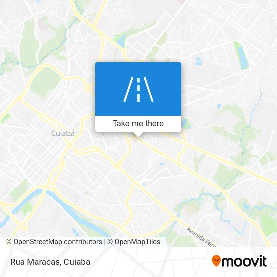 Rua Maracas map