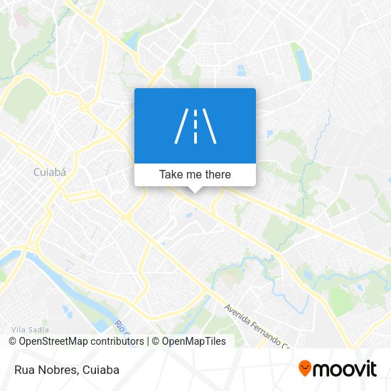 Rua Nobres map