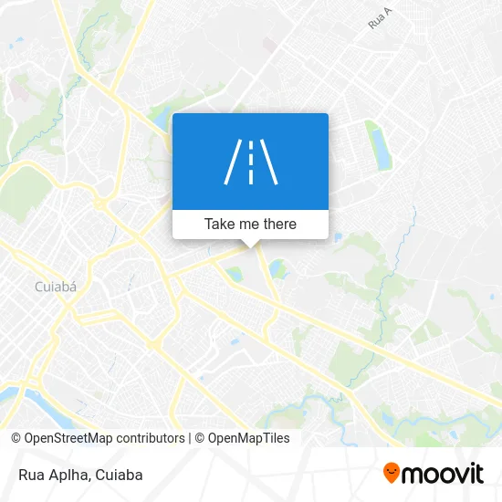 Rua Aplha map