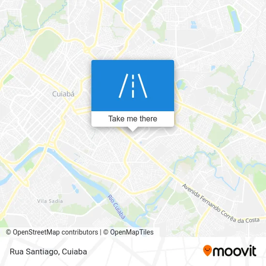 Rua Santiago map