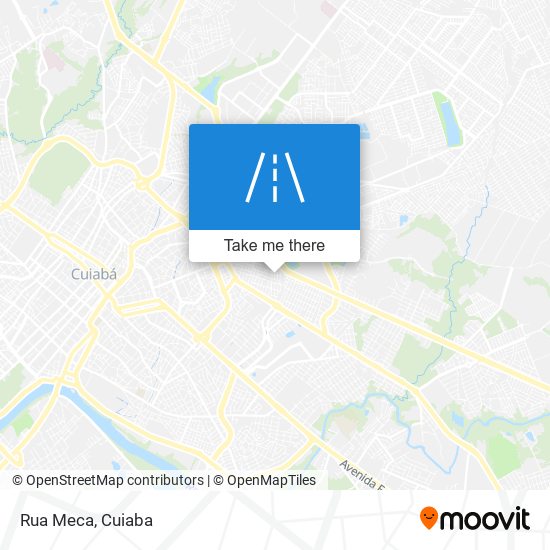 Rua Meca map