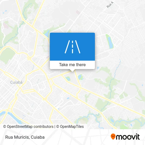 Rua Muricis map
