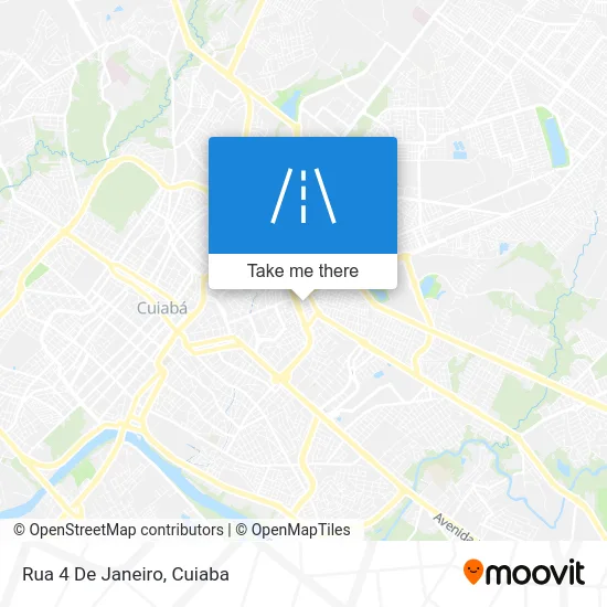 Rua 4 De Janeiro map