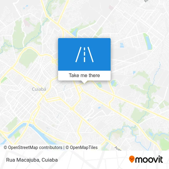 Rua Macajuba map
