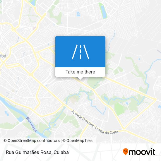 Rua Guimarães Rosa map