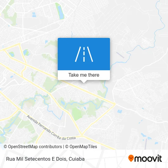 Rua Mil Setecentos E Dois map