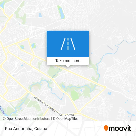 Rua Andorinha map
