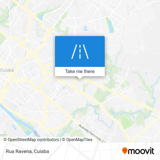 Rua Ravena map