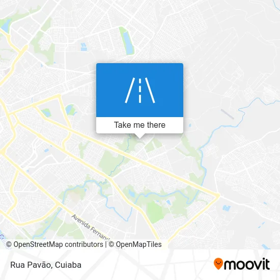 Rua Pavão map