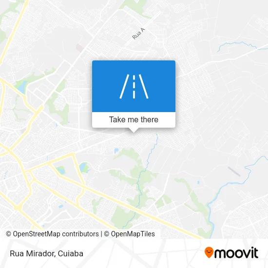 Rua Mirador map