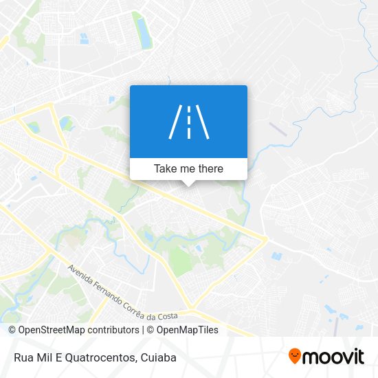Rua Mil E Quatrocentos map