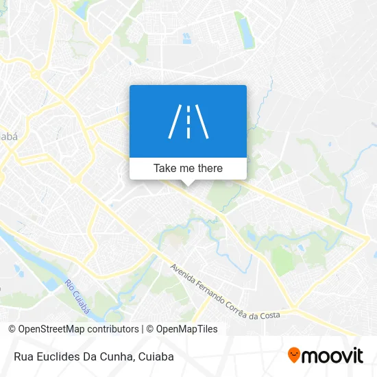 Rua Euclides Da Cunha map