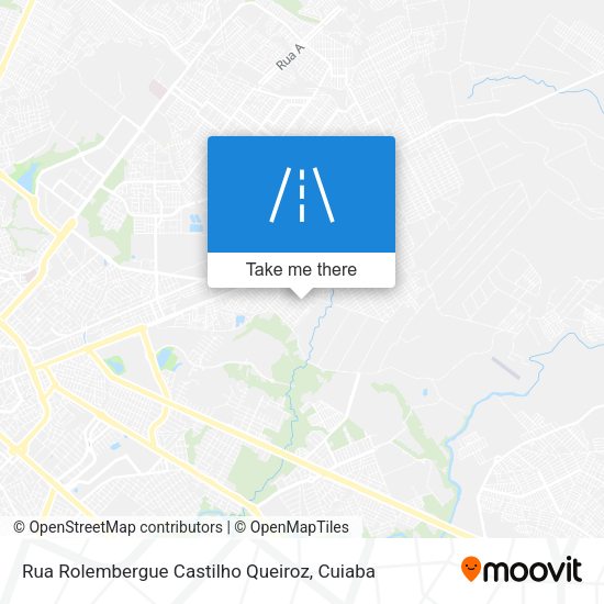 Rua Rolembergue Castilho Queiroz map