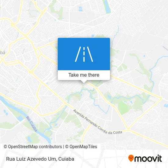 Rua Luiz Azevedo Um map