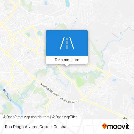 Rua Diogo Alvares Correa map