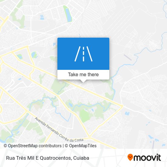 Rua Três Mil E Quatrocentos map