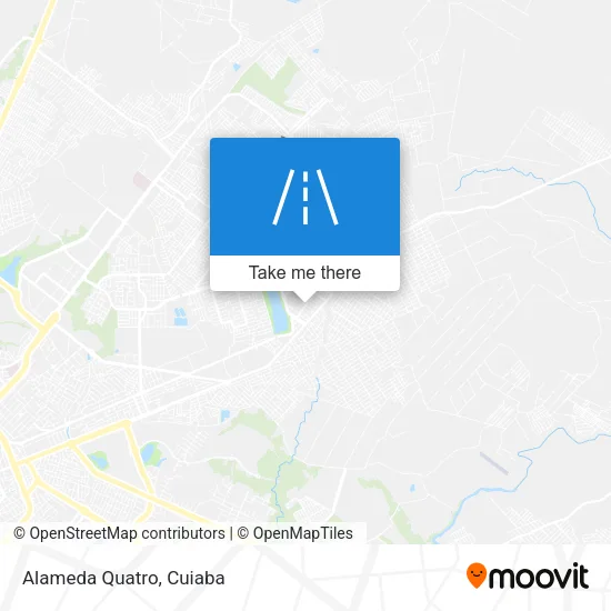 Alameda Quatro map