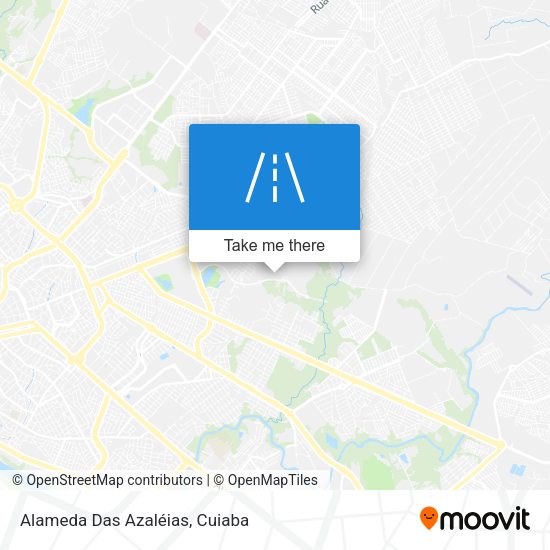 Alameda Das Azaléias map