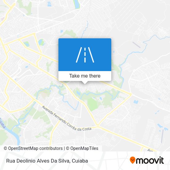 Rua Deolinio Alves Da Silva map