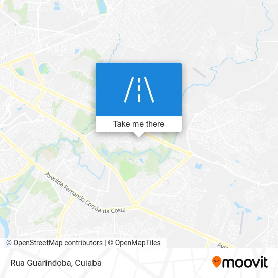Rua Guarindoba map