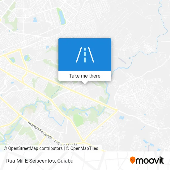 Rua Mil E Seiscentos map