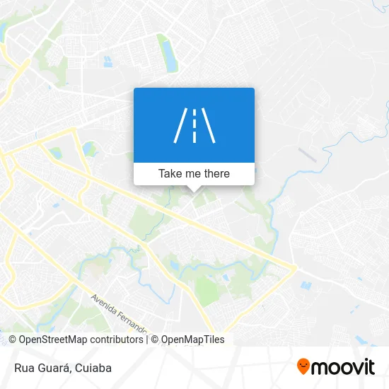 Rua Guará map
