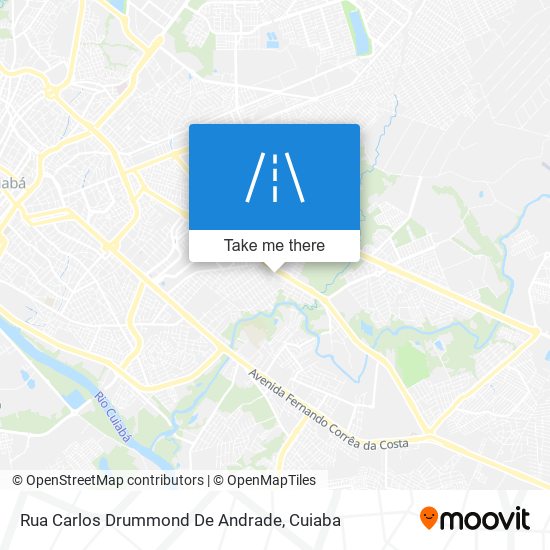 Rua Carlos Drummond De Andrade map