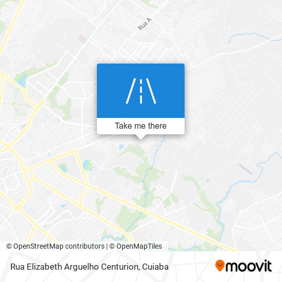 Rua Elizabeth Arguelho Centurion map