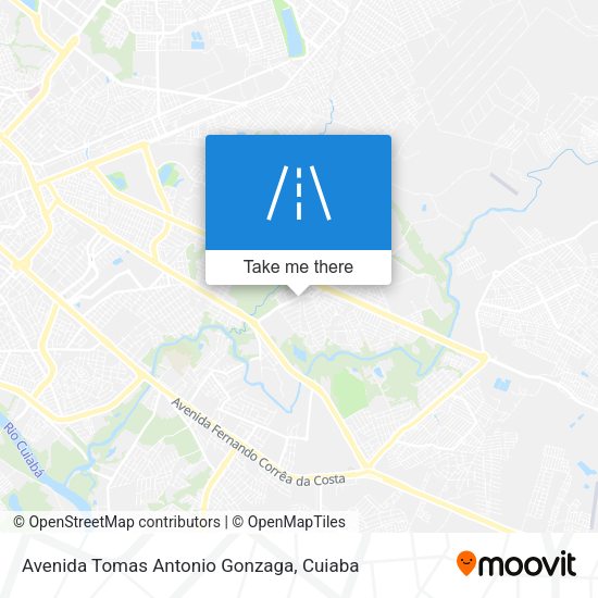 Avenida Tomas Antonio Gonzaga map