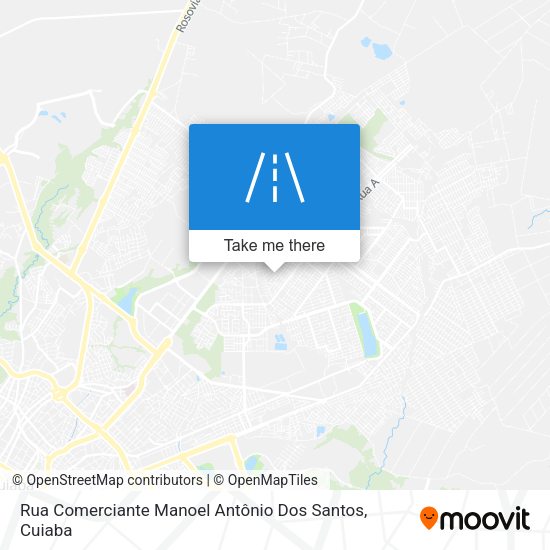 Rua Comerciante Manoel Antônio Dos Santos map