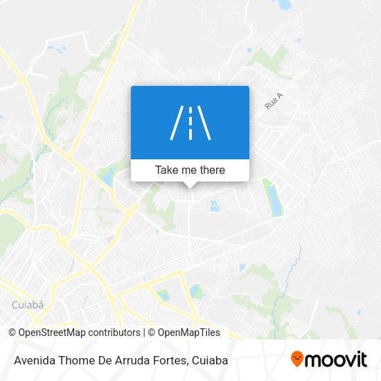Avenida Thome De Arruda Fortes map