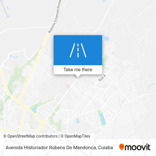 Avenida Historiador Rubens De Mendonca map