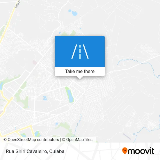 Rua Siriri Cavaleiro map
