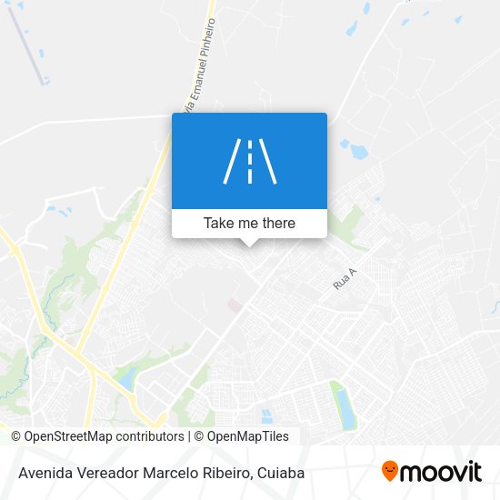 Avenida Vereador Marcelo Ribeiro map