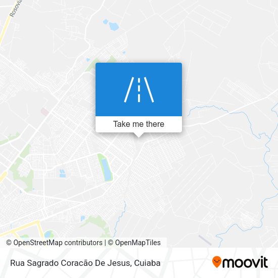 Rua Sagrado Coracão De Jesus map