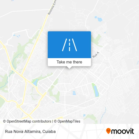 Rua Nova Altamira map
