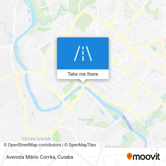 Avenida Mário Corrêa map