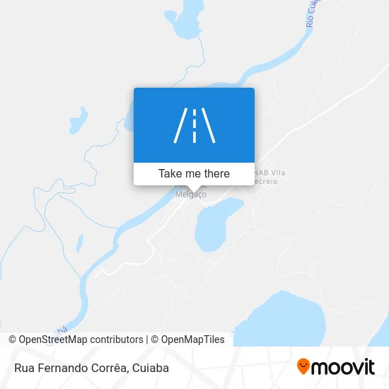Rua Fernando Corrêa map