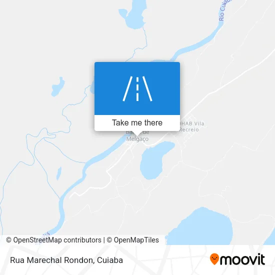 Rua Marechal Rondon map