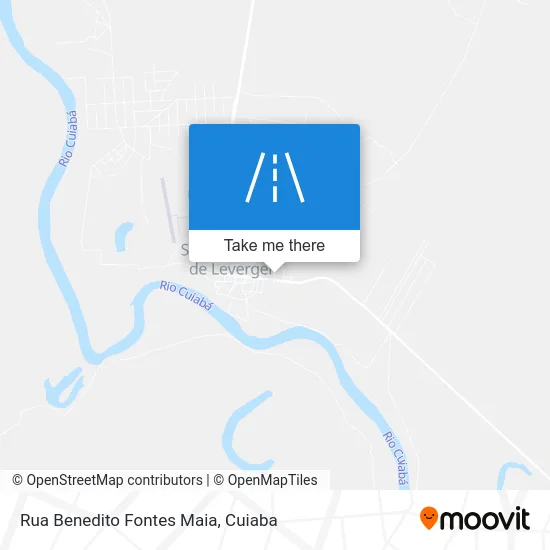 Rua Benedito Fontes Maia map