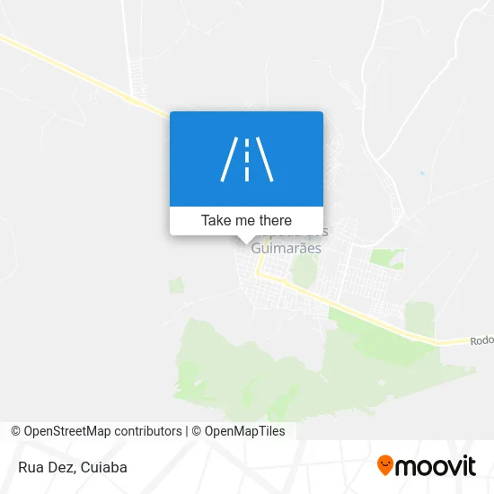 Rua Dez map