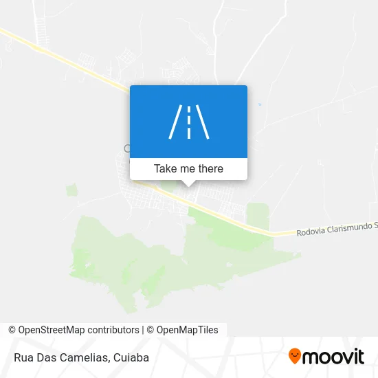 Rua Das Camelias map
