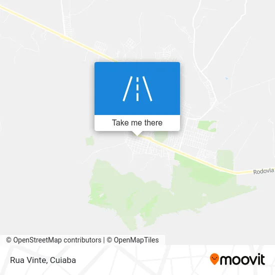 Rua Vinte map