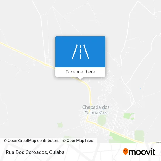 Rua Dos Coroados map