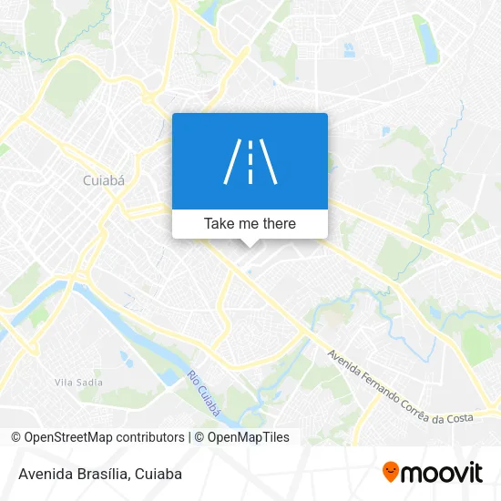 Avenida Brasília map