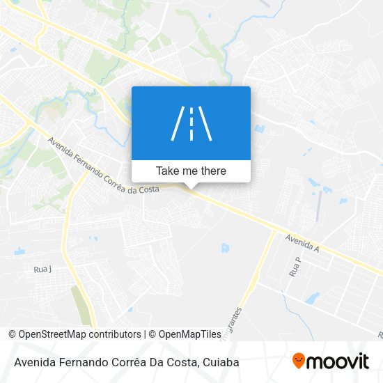 Avenida Fernando Corrêa Da Costa map