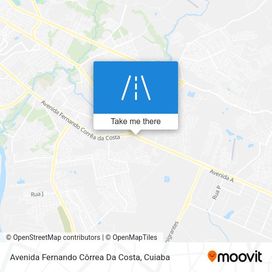 Avenida Fernando Côrrea Da Costa map