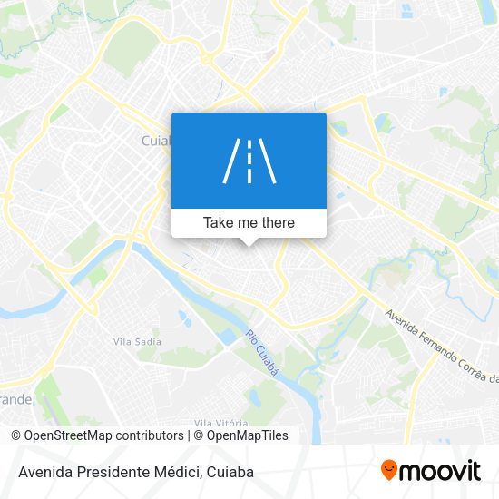 Avenida Presidente Médici map